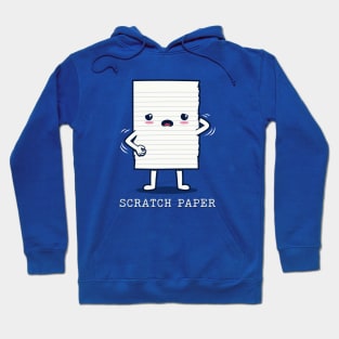 Funny Kawaii Paper Pun Clever Joke Original Funny Cartoon Hoodie